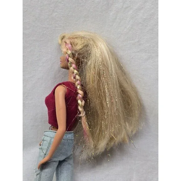 Vintage Splash n Color Barbie 1996- Flawed Ear - Picture 7 of 13